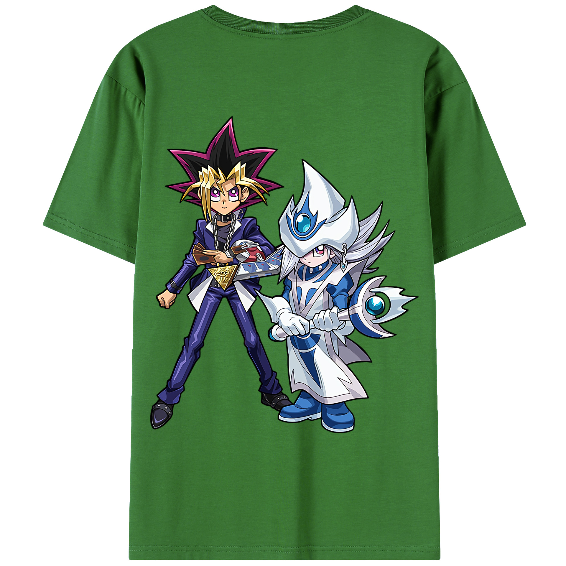（画像用） 遊☆戯☆王 Yu-Gi-Oh! レディース半袖Tシャツ(バックプリント)
